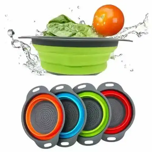 Aravi Foldable Collapsible Strainer Colander