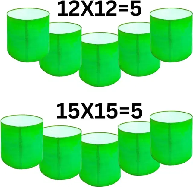 HDPE Reusable Gardening & Plant Cultivation Bag, Set of 10