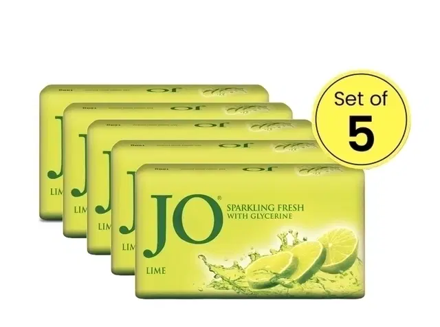 Jo Lime Soap 5X45 g (Pack of 5)