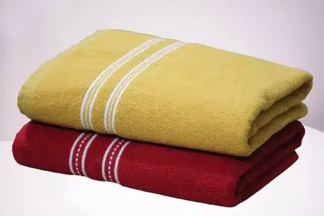 Bath Towel, 27x54 inches, Pack of 2, Multicolor
