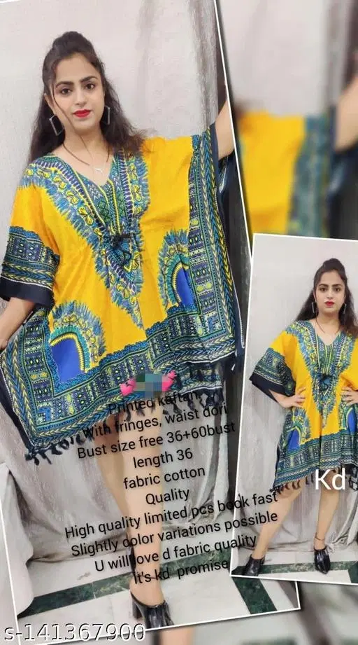 Dress for Women (Multicolor, L)