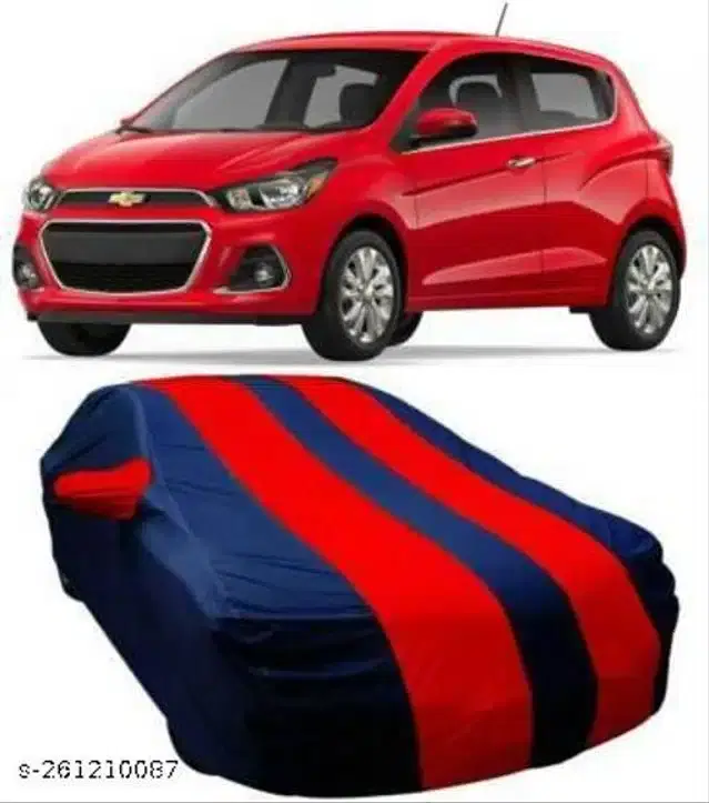 Taffeta Waterproof Car Cover for Chevrolet Spark, Multicolor