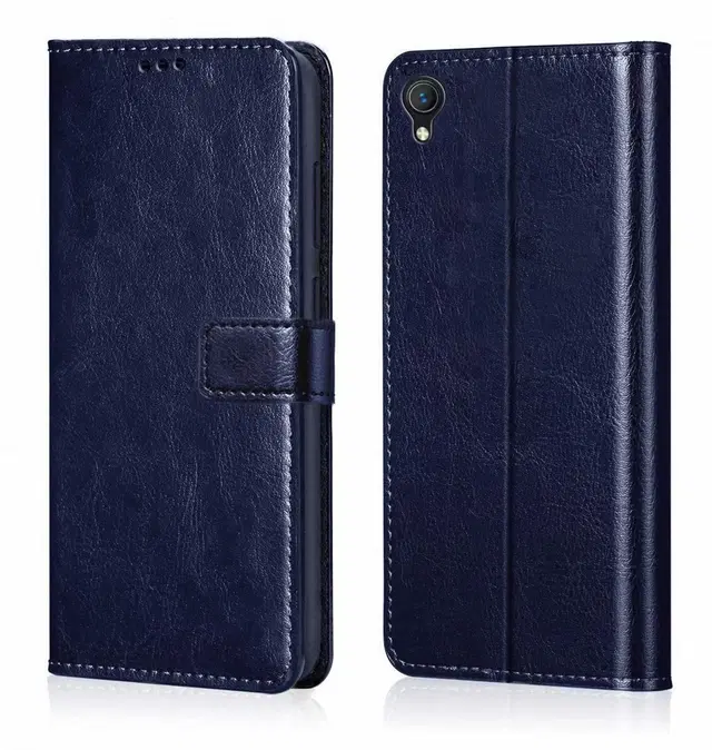 Flip Mobile Cover for Vivo Y91i, Multicolor
