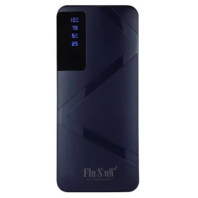 Power Bank with 3 Charging Port, Navy Blue, 10000 mAh