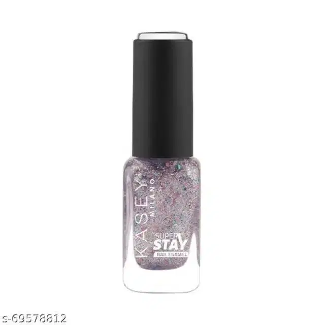 Nail Paint For Women, Silver, 10 ml