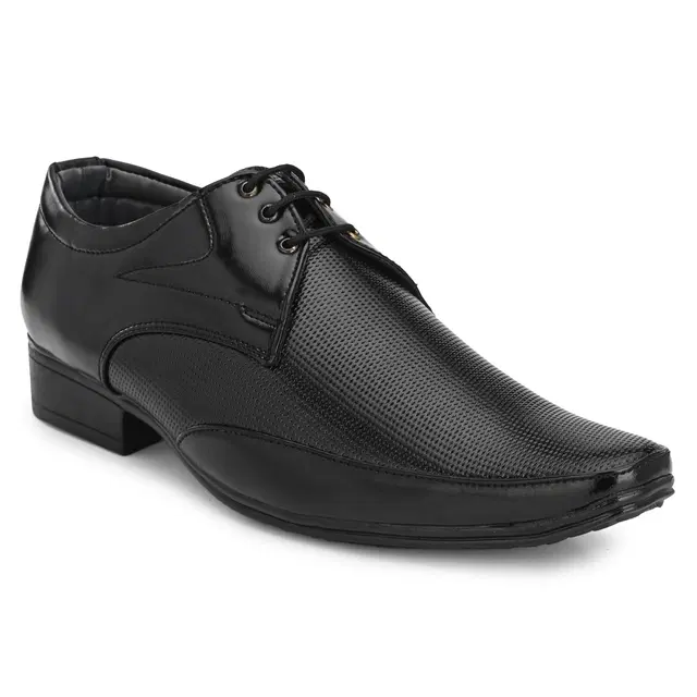 Formal Shoes for Men (Black, 6)