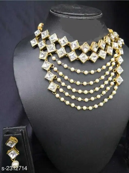 Vintage Alloy Jewellery Set