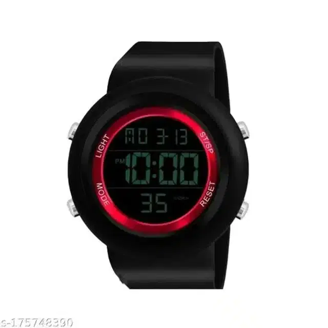 Digital Watch for Men (Multicolor)