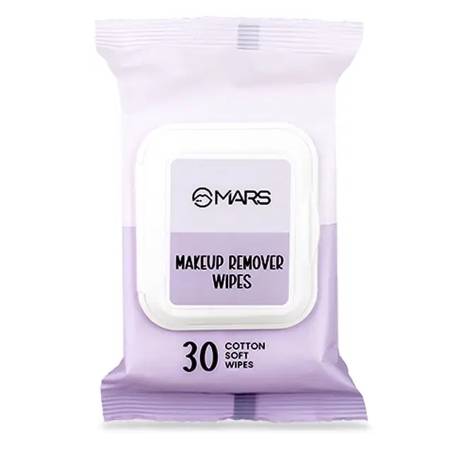 Mars Makeup Remover Wet Wipes For Face