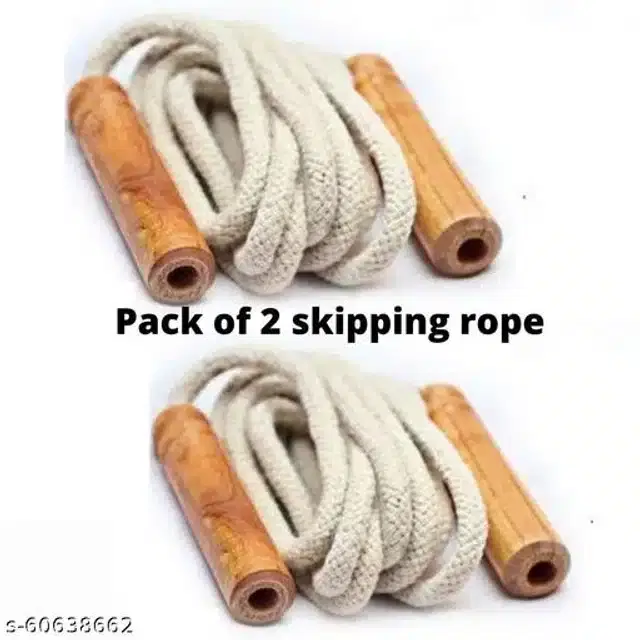 PVC Skipping Rope, Multicolor, Pack of 2