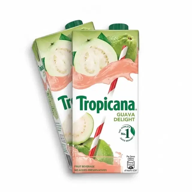Tropicana Guava 2X1 L (Pack of 2)