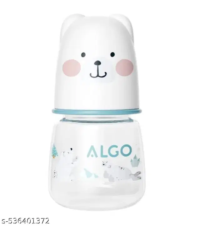 Plastic Milk Bottle, Blue, 60 ml
