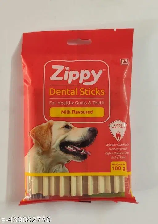 Zippy Dental Sticks Milk Flavoured 100gm__For Healthy Gums & Teeth