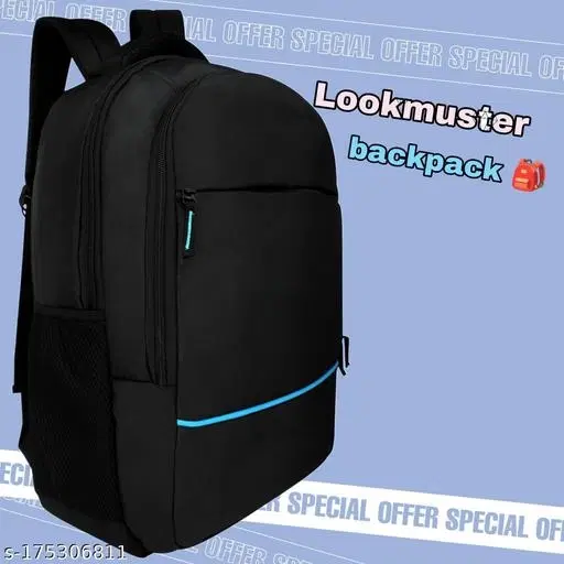 Nylon Backpack for Men & Women, Multicolor