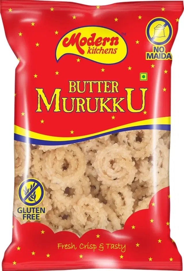 Modern Kitchens Butter Murukku 3X150 g (Pack of 3)