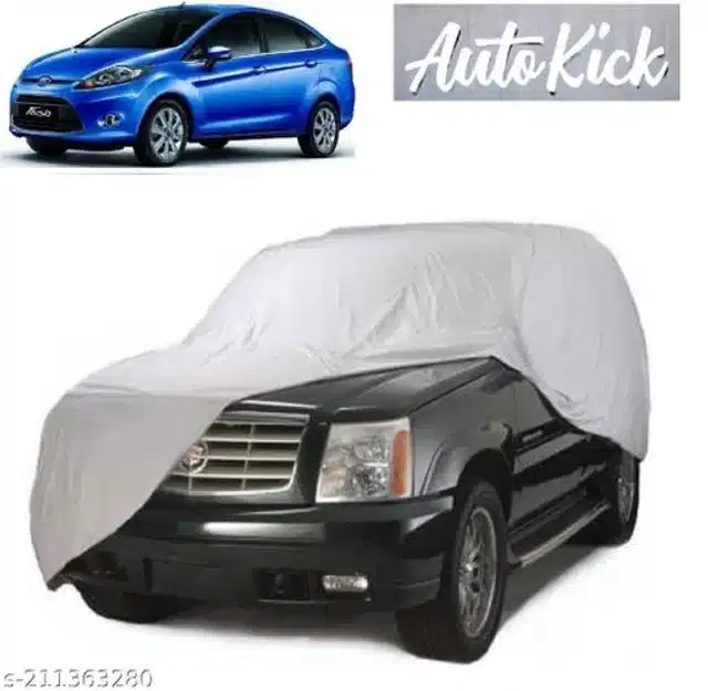 Taffeta Waterproof Car Cover for Ford Fiesta Old, Multicolor