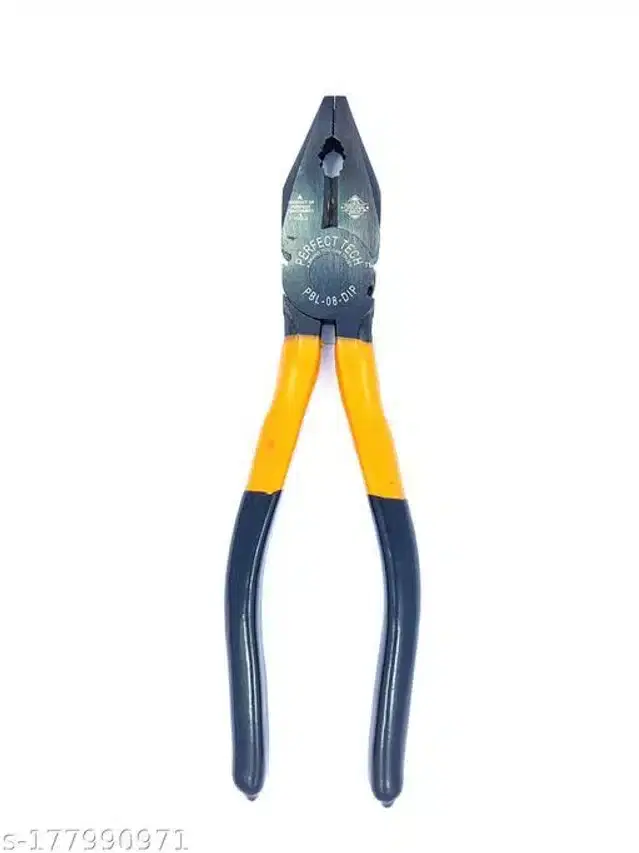 Combination Plier, Orange & Black