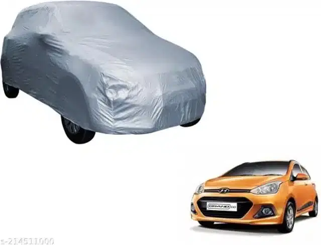 Taffeta Waterproof Car Cover for Hyundai Grand i10, Multicolor