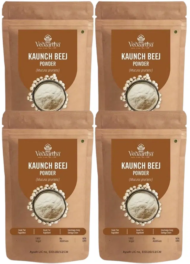 Vedaartha Kaunch Beej Powder, Pack of 4 (100 g)
