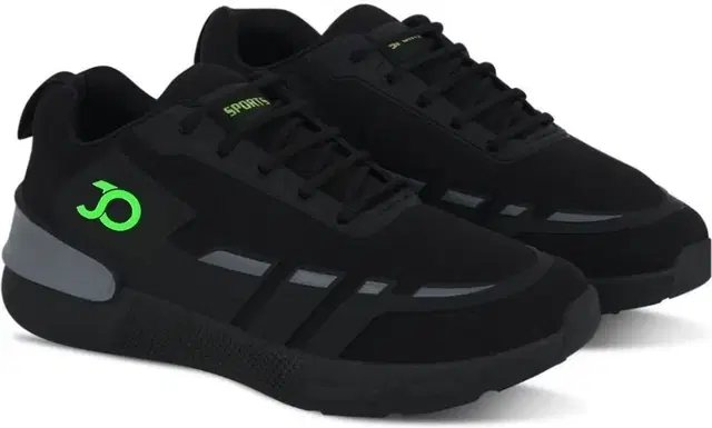 EVA Sports Shoes for Men (Black, 7)