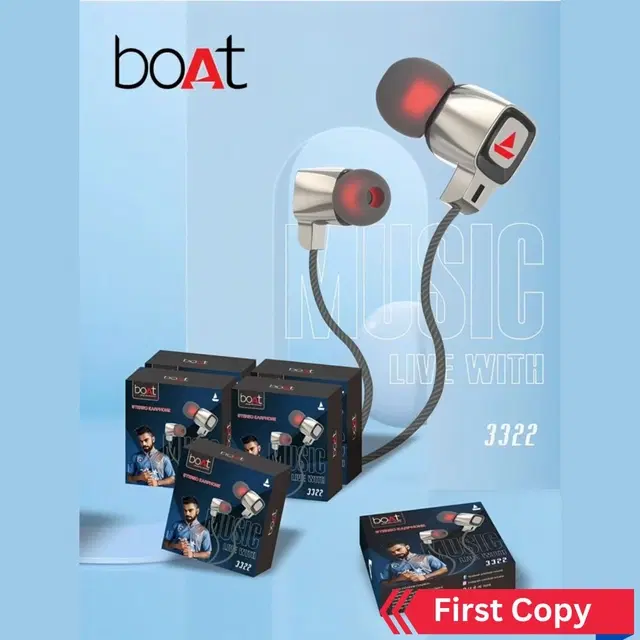 Boat in Ear Wired Earphones, Multicolor