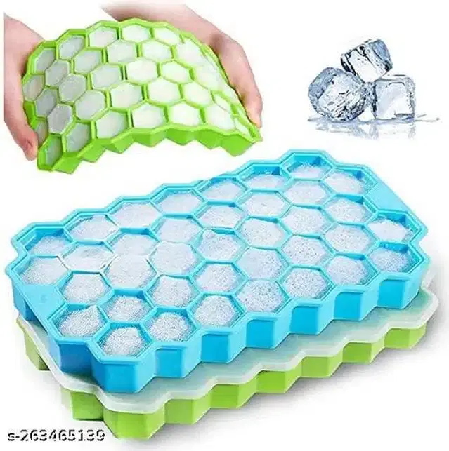 Ice Cube Tray, Blue & Green