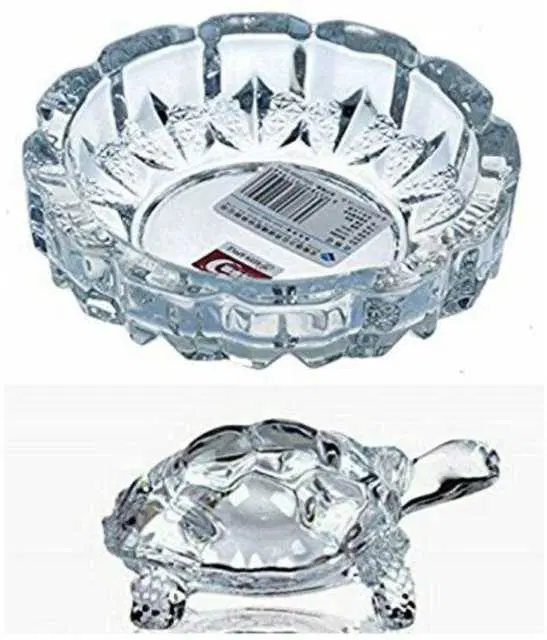 Tevatiya's Feng Shui Crystal Tortoise & Plate