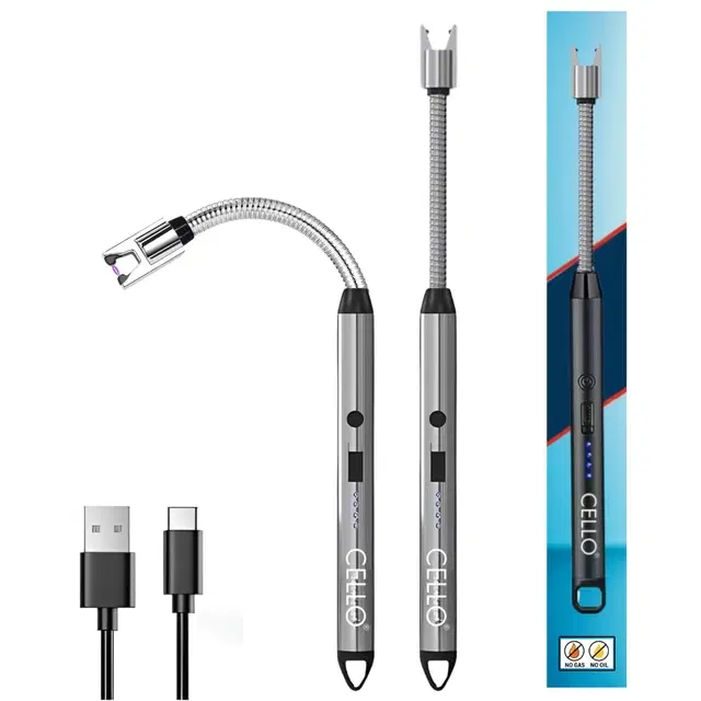 Type-C Rechargeable Electric Lighters for Kitchen,Multicolour