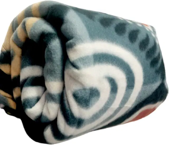 Fleece Blanket, Multicolour, 60x90 Inches