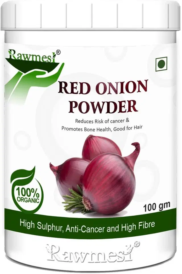 Pure Ayurvedic Organic Red Onion Powder, 100 g