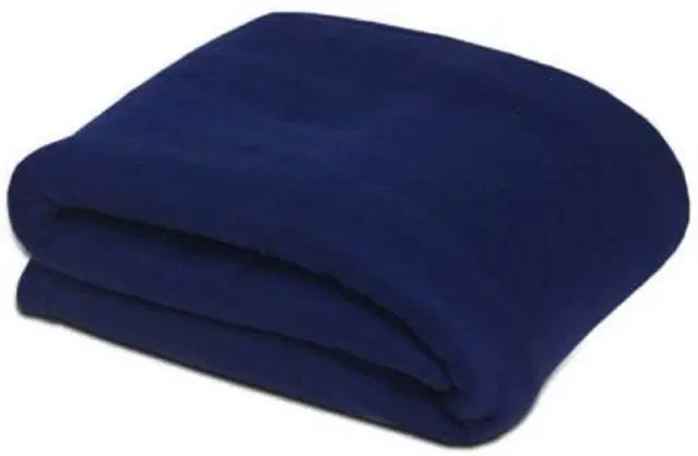 Fleece Blanket, Blue, 60x90 Inches
