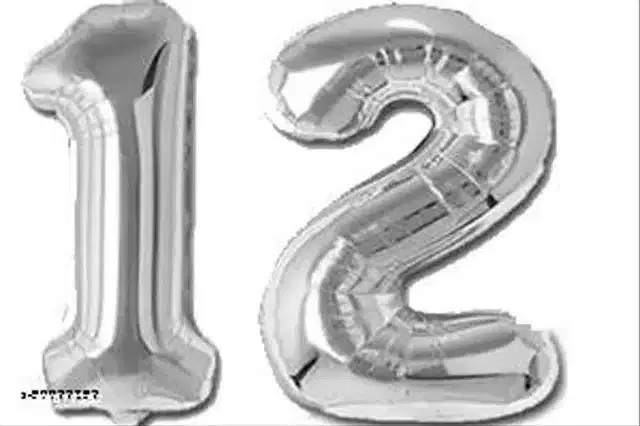 Number Foil Balloon, Assorted, Pack of 1