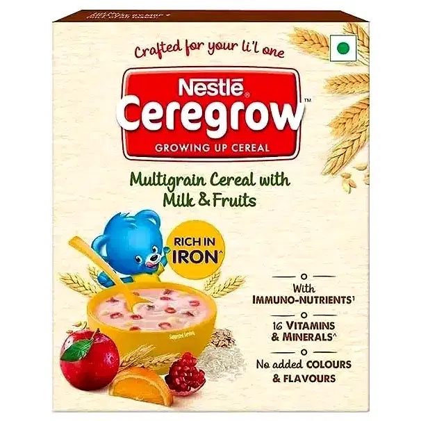Nestle Ceregrow Multigrain Cereal With Milk And Fruits - 300 g
