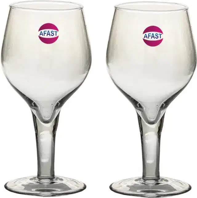 Fancy Water & Wine Glass, 250 ml, Pack of 2