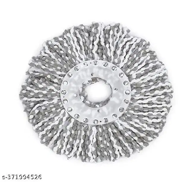 Microfiber Spin Mop Head Refill, Grey