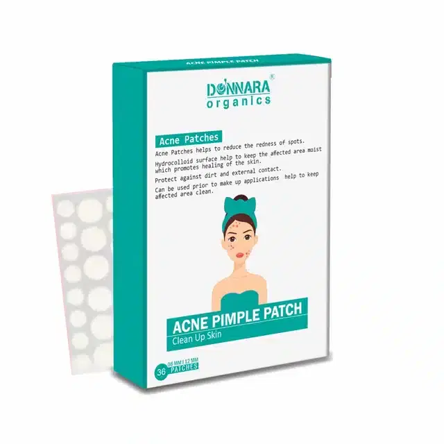 Donnara Organics Natural Face Acne Patch, Pack of 36