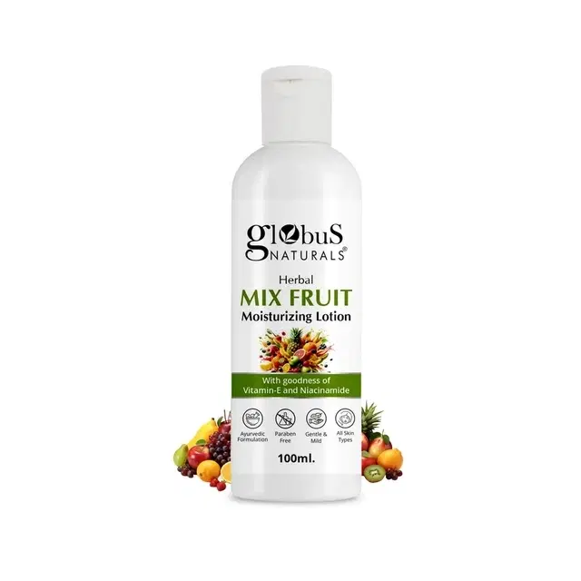 Globus Naturals Herbal Mix Fruit Moisturizing Body Lotion 100ml