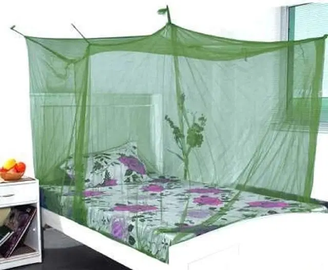 Nylon Mosquito Net, Multicolor, 4x6 Feet