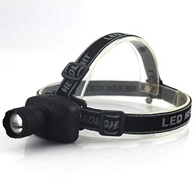 Aryshaa Plastic Head Light Torch Lamp, Multicolour, Pack of 1
