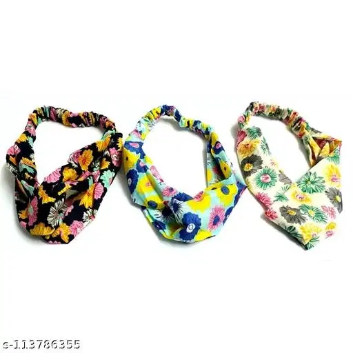 Hair Pins for Women (Multicolor, 3 Pcs)