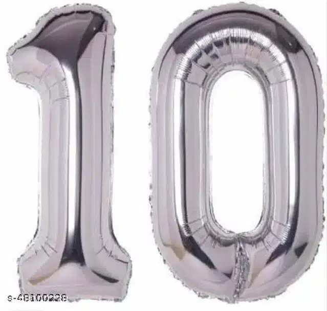 Number Foil Balloon, Assorted, Pack of 1