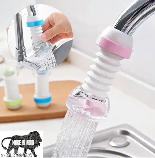 Expandable Head Nozzle Faucet, Multicolor