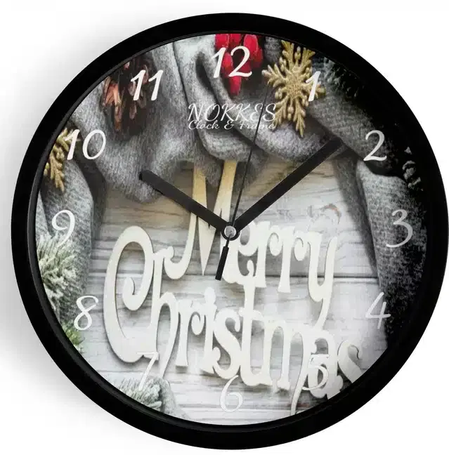 Christmas Analog Watch for Home, Multicolor, 7 Inches