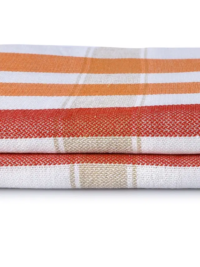 Cotton High Absorbent Bath Towels, Multicolor, Pack of 2