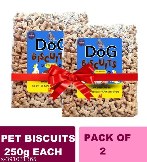 Dogs Biscuits ,250gm, (Pack of 2)