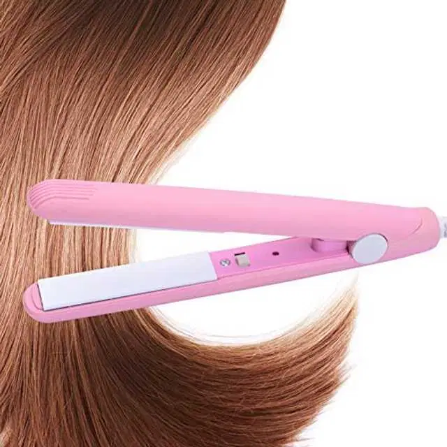 Techicon Mini Professional Hair Straighteners Flat Iron Designed for Women, Multicolor, T-04