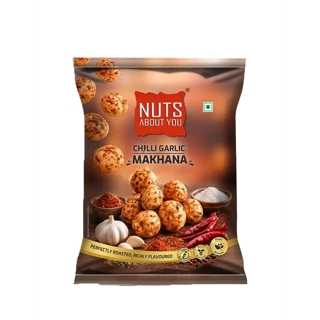Nuts About You Makhana Chili Garlic 16 g