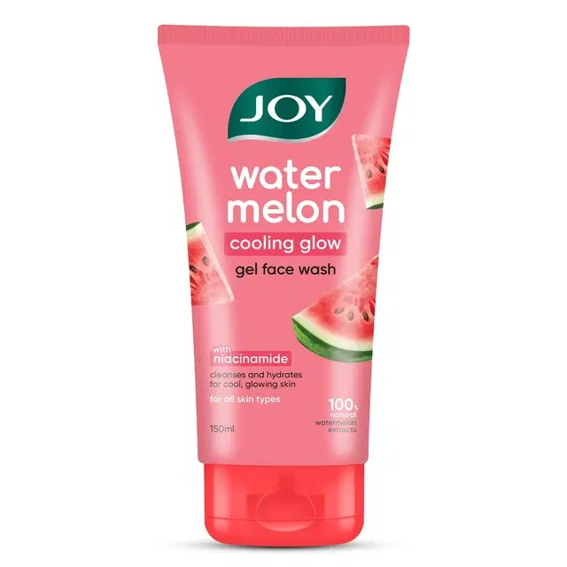 Joy Watermelon Cooling Glow Gel Face Wash 150 ml