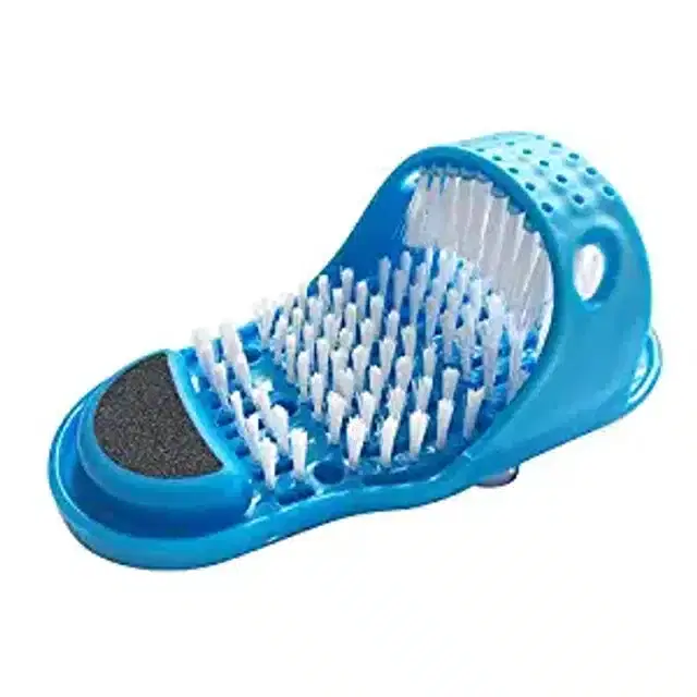 Waterproof Foot Cleaner Shower Slipper, Multicolor
