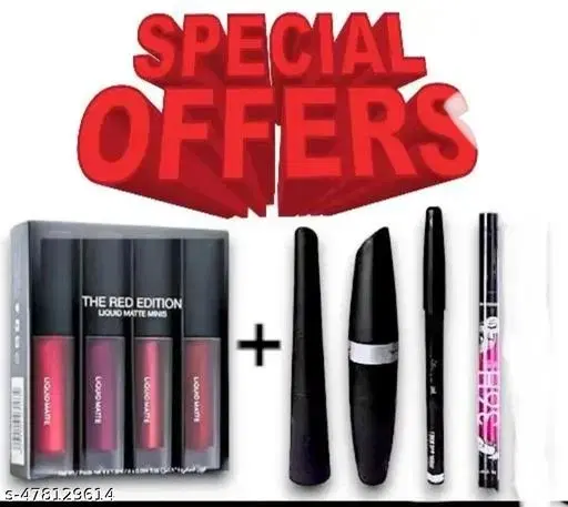 3in1 Maskara 4in1 Lipstick 36eyeliner